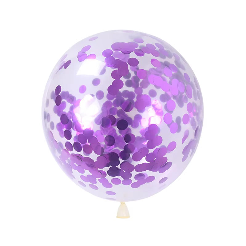 konfetti balloner - 5 stk