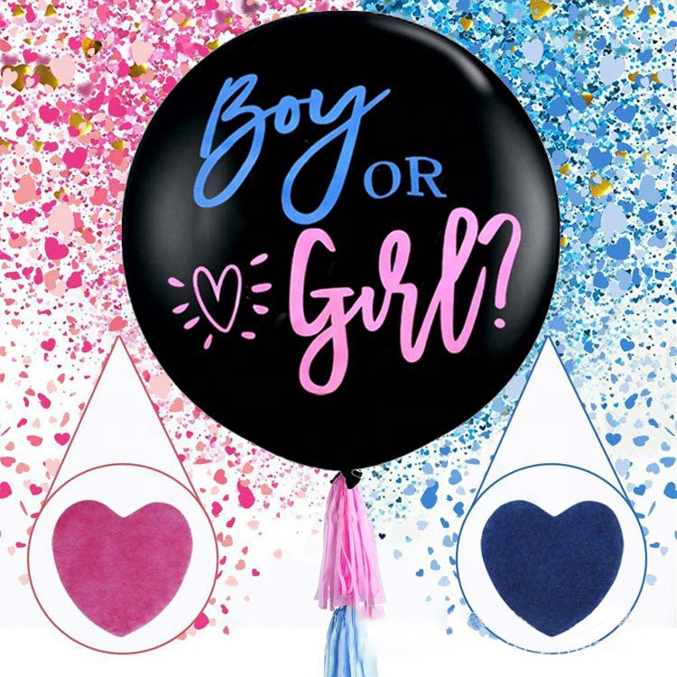 Gender Reveal ballon 1 stk