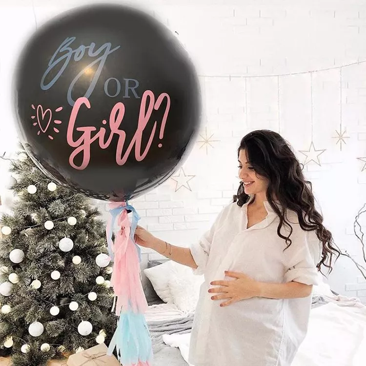 Gender Reveal ballon 1 stk