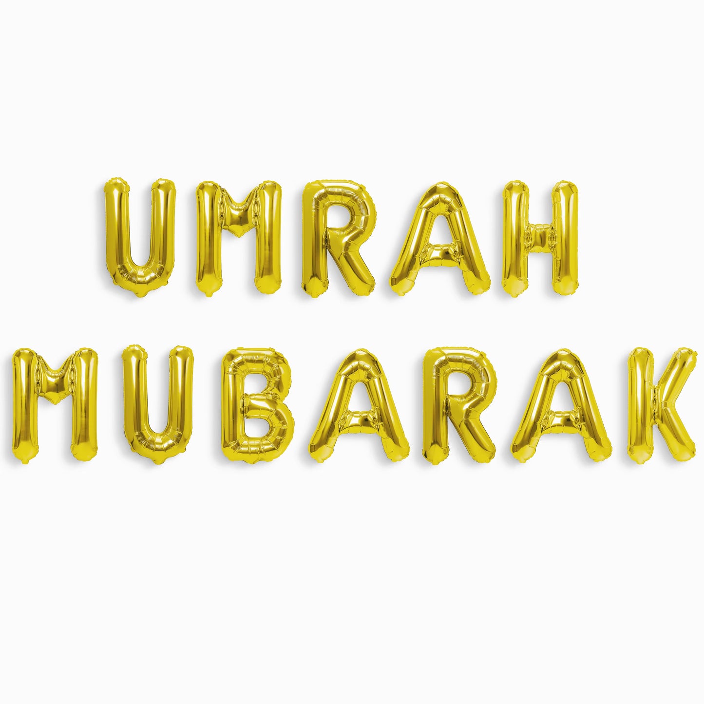 Umrah Mubarak ballon banner sæt