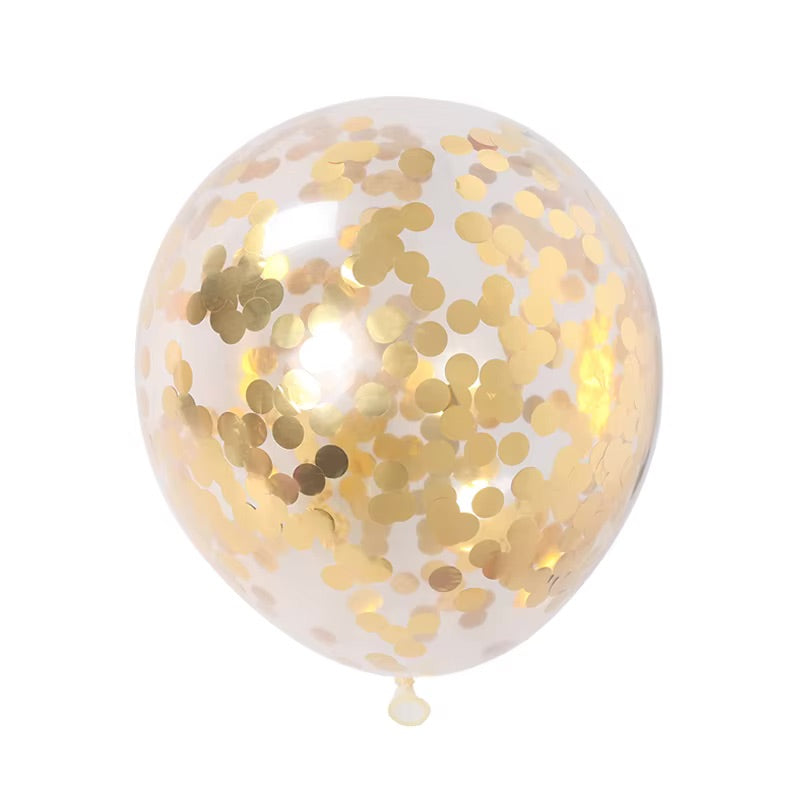 konfetti balloner - 5 stk