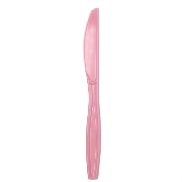 pink plastik knive - 20 stk