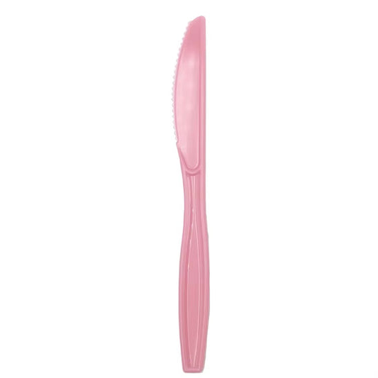 pink plastik knive - 20 stk