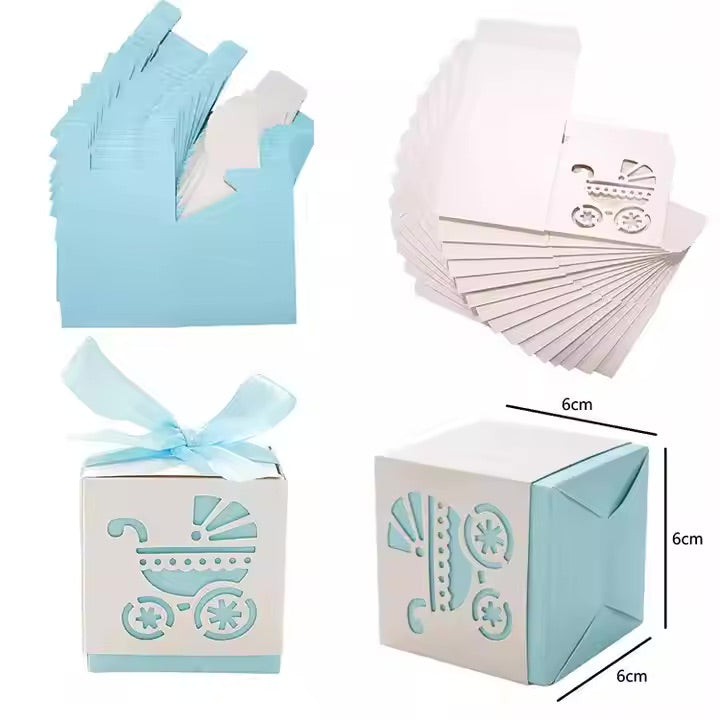 Baby Shower gaveæske - blå
