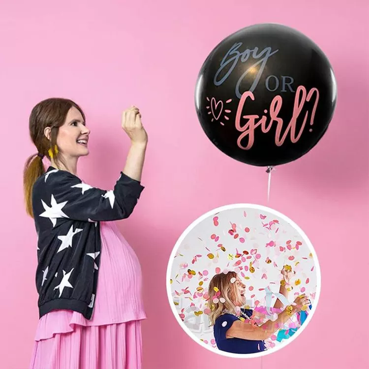 Gender Reveal ballon 1 stk