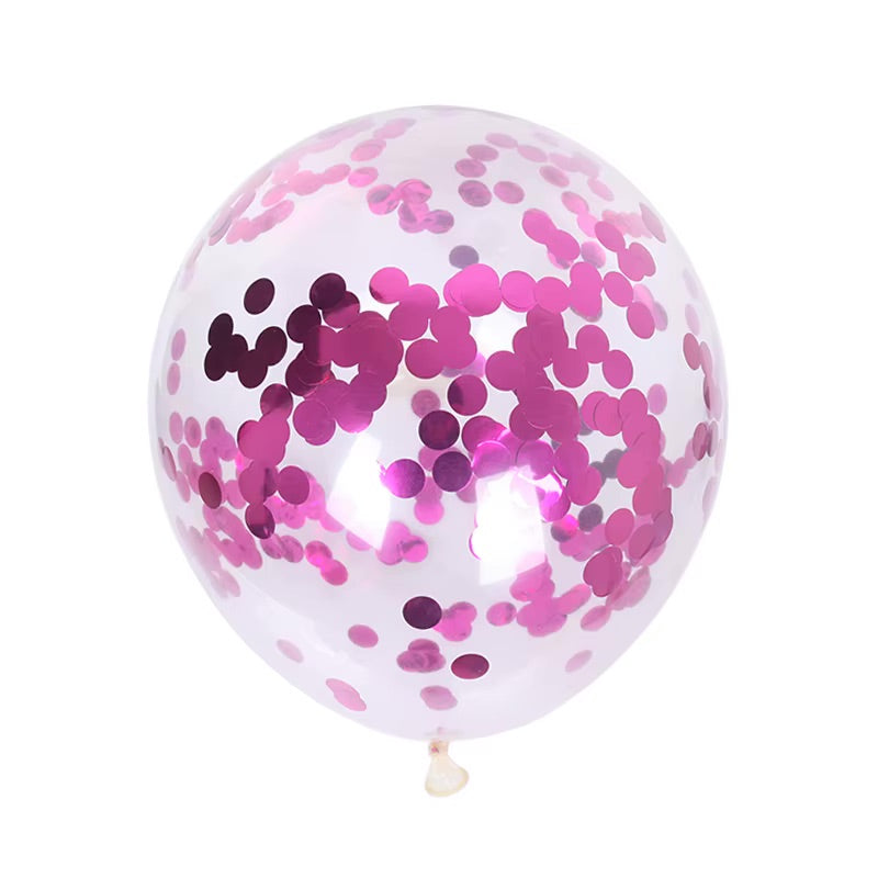 konfetti balloner - 5 stk