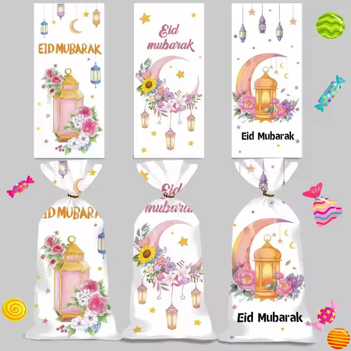 Eid Mubarak goodibag mix 50 stk pr sæt