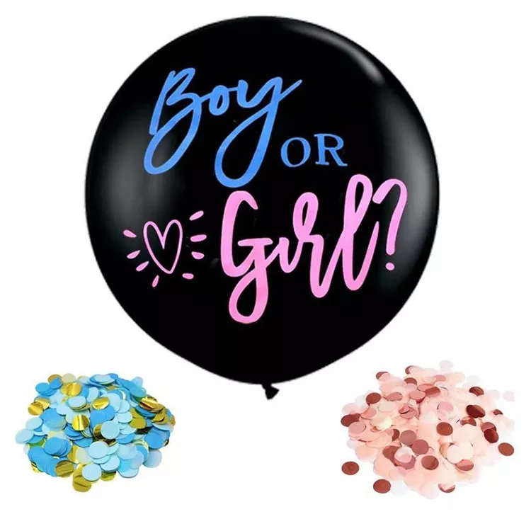 Gender Reveal ballon 1 stk