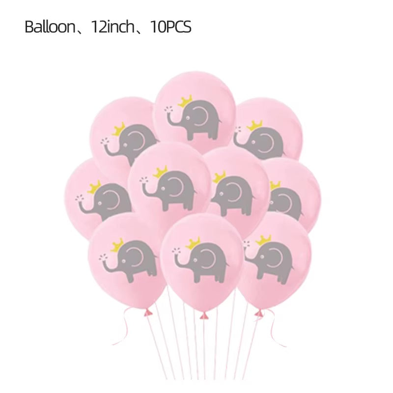 Elefant balloner 10 stk