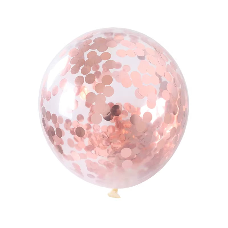 konfetti balloner - 5 stk