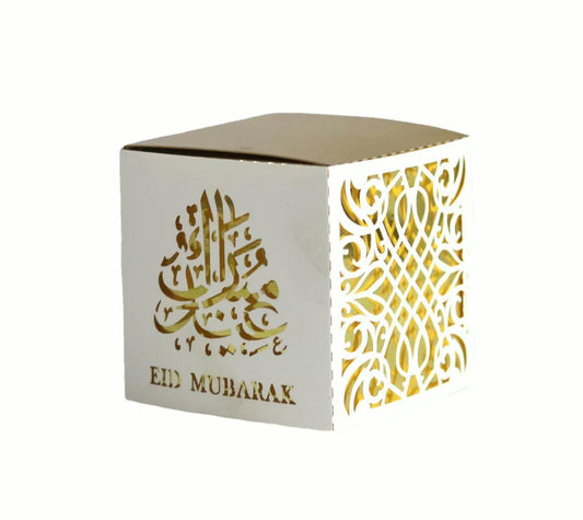 Eid gave æske hvid-guld - 5 stk