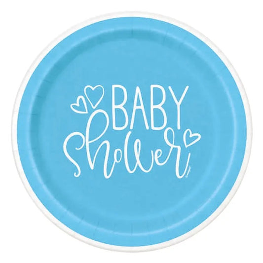 Baby Shower paptallerken - 8 stk