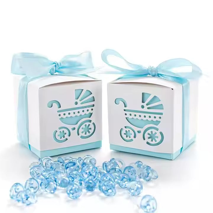 Baby Shower gaveæske - blå