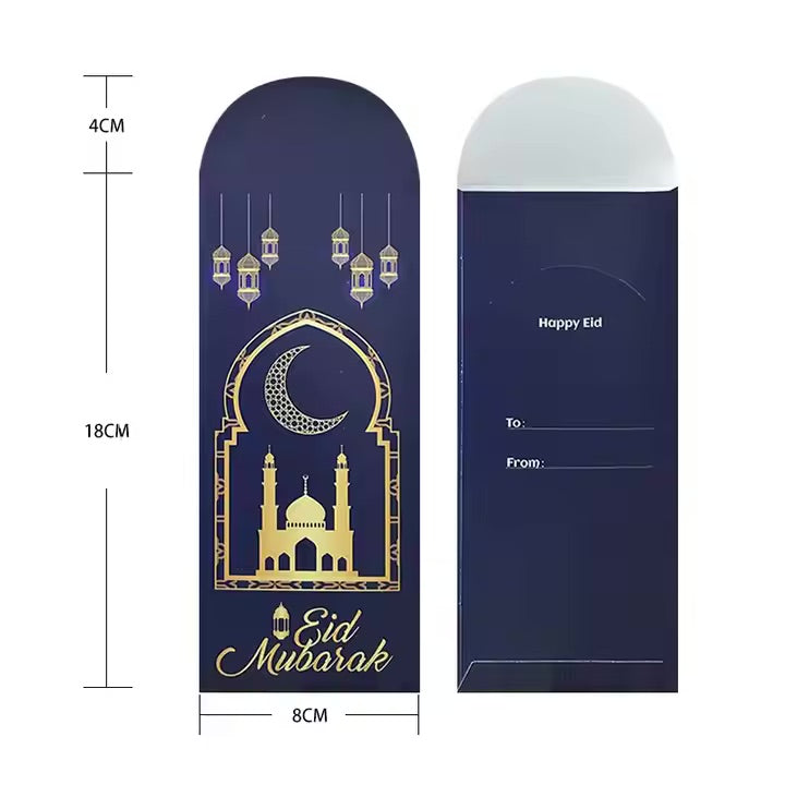 Eid Mubarak kuverter mix - 6 stk