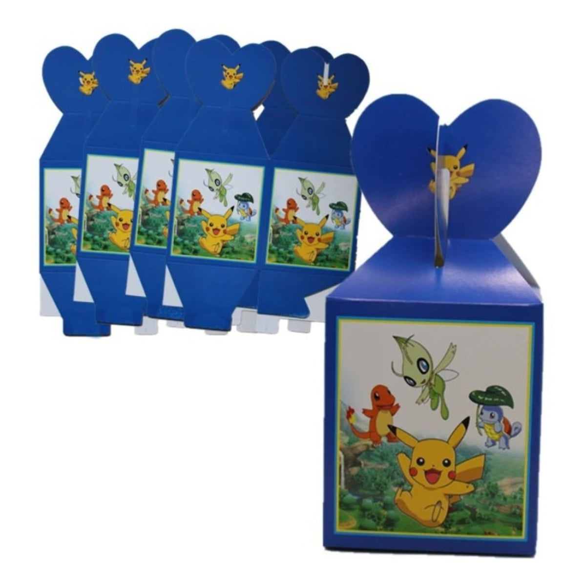 Pokémon Pikachu Gaveæsker 6 stk