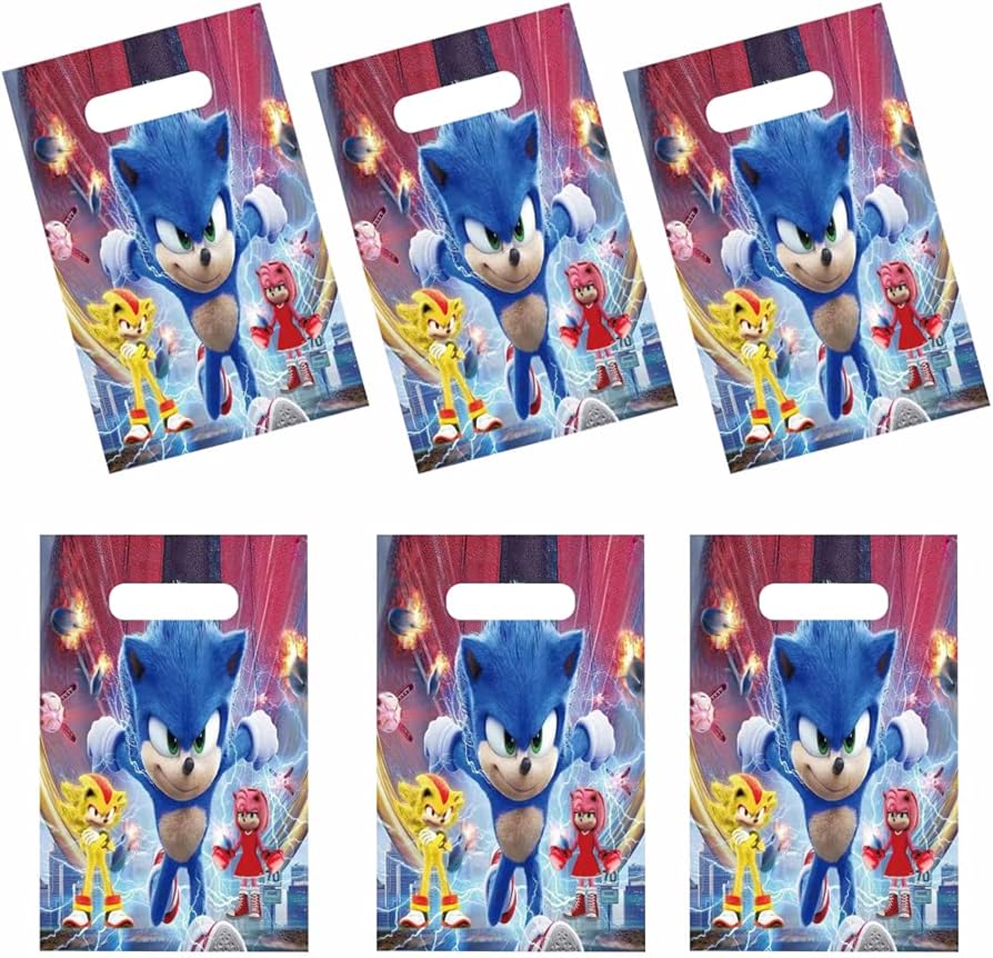 Sonic gaveposer 10 stk