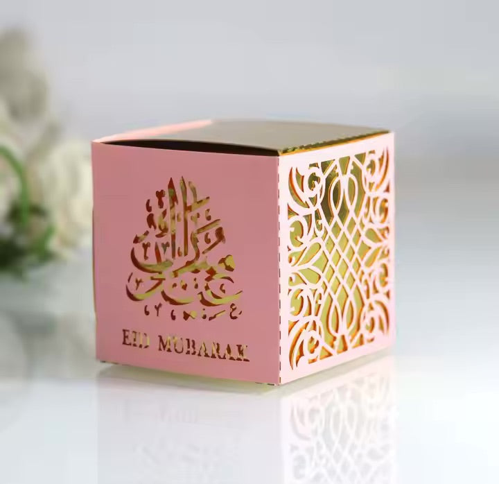 Eid gave æske pink-guld - 5 stk