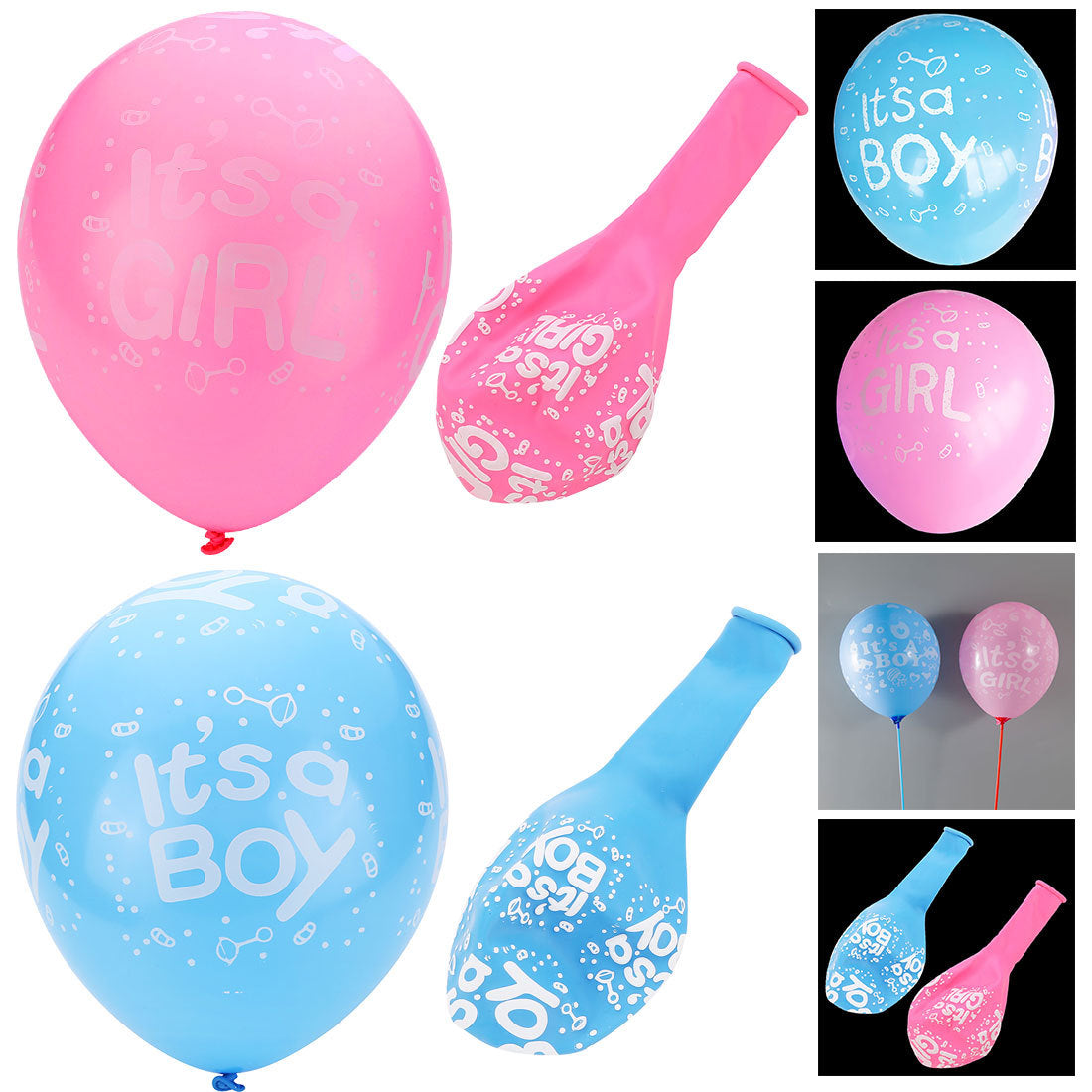 ist a boy/girl balloner 10 stk
