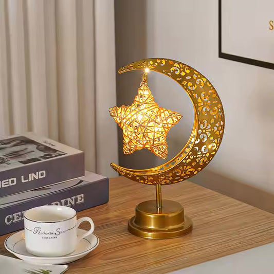 led nat Lampe - stjerne