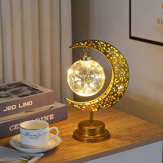led nat Lampe - Måne