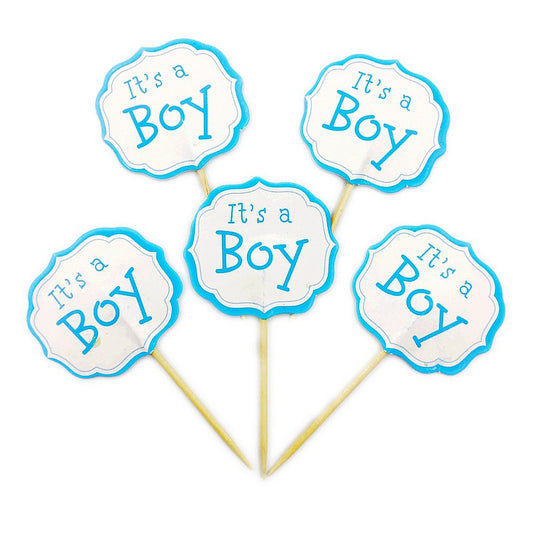 Cupcake Stikkers – It’s a Boy / It’s a Girl - 24 stk