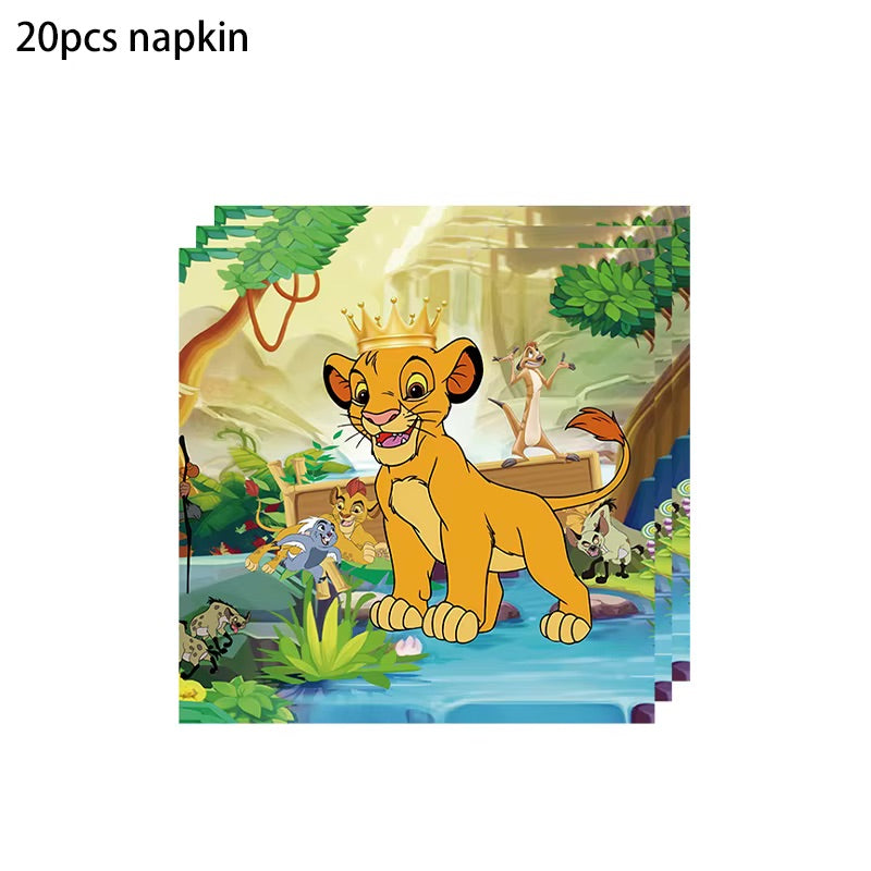 Løvernes konge servietter - 20 stk