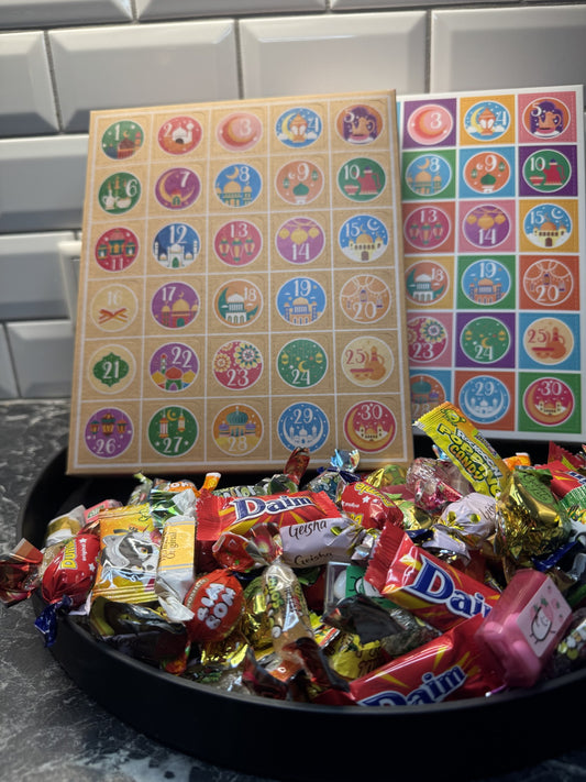 Ramadan kalender fyldt med guf - BEGRÆNSET ANTAL